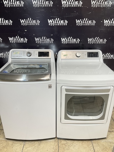 [108851] Lg Electric Set Washer/Dryer 27inches 220volts (30 AMP) {3 prong} (White) 
