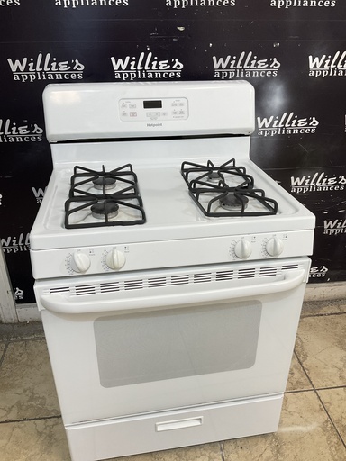[108902] Hotpoint Natural Gas Stove 30inches (White) 