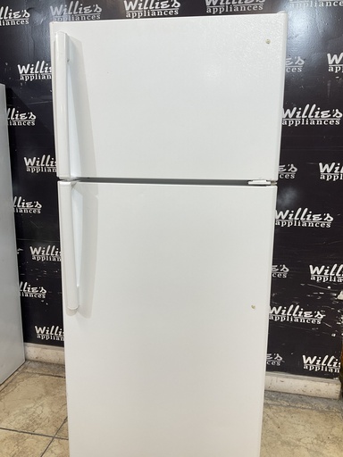 [108894] Ge Refrigerator Top and Bottom 28x67 (White) 