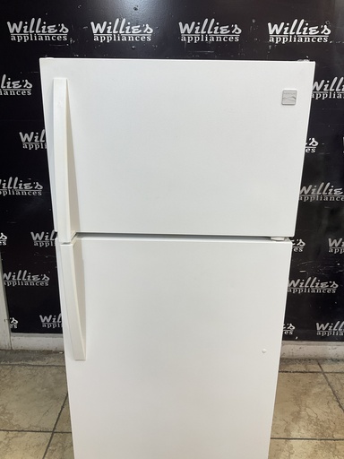 [108916] Kenmore Refrigerator Top and Bottom 28x59 1/2” (White)  