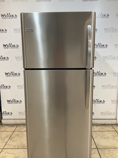 [108942] Frigidaire Refrigerator Top and Bottom 30x68 1/2” (Stainless Steel) 