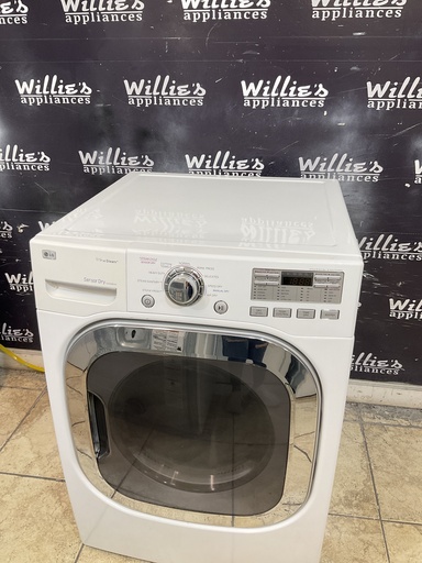 [108974] Lg Electric Dryer 220volts (30 AMP) 27inches {no cord} (White)