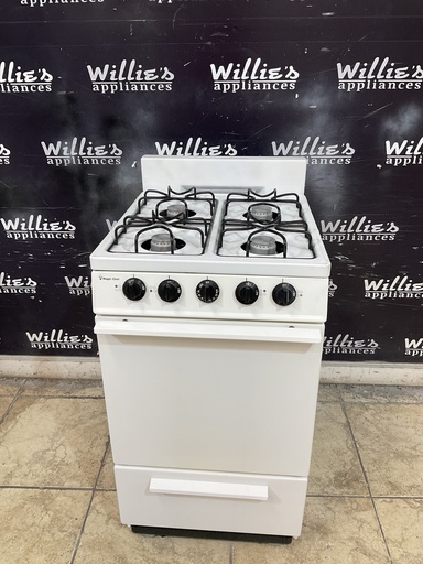 [108995] Magic Chef Natural Gas Stove 20inches (White) 