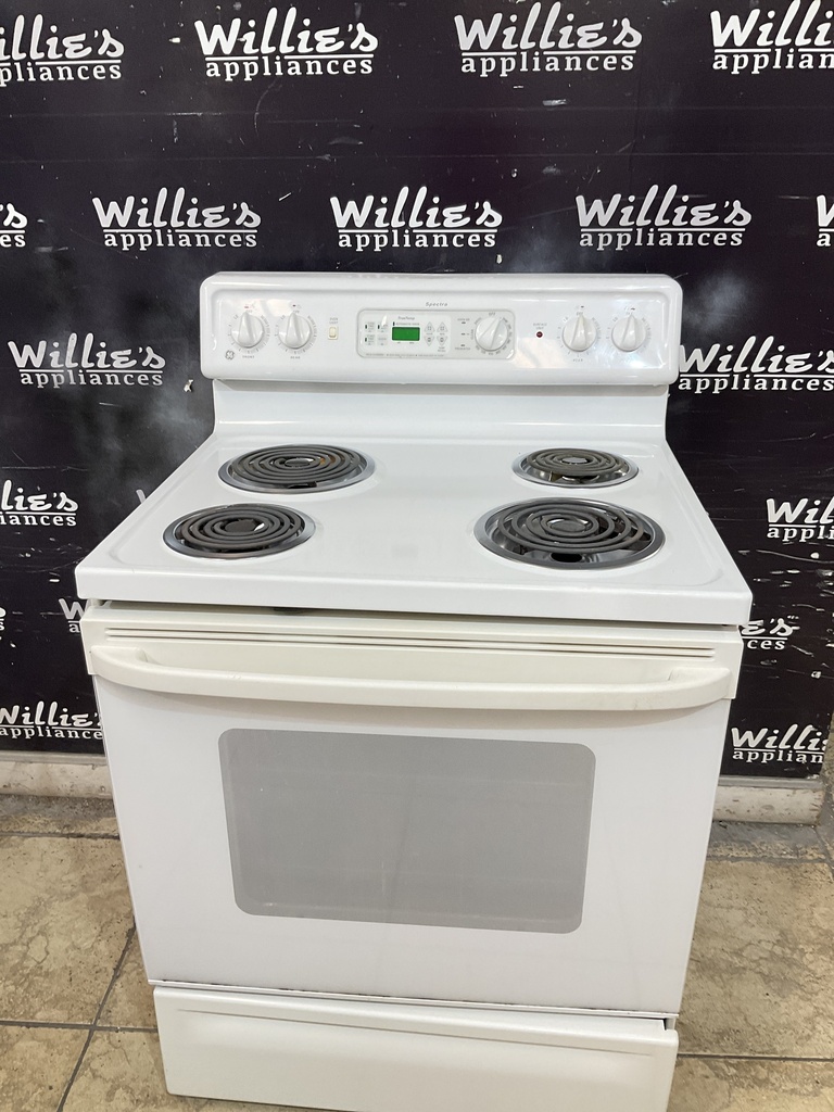 Ge Electric Stove 220volts (40/50 AMP) 30inches (White) 