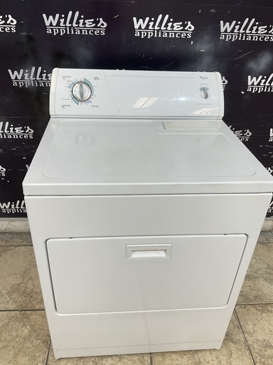 [108999] Whirlpool Electric Dryer 220volts (30 AMP) 29inches {no cord} (White) 