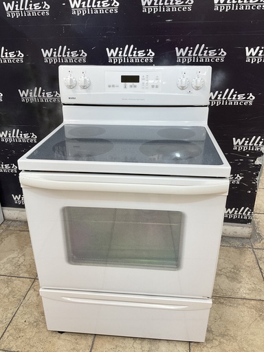 [109016] Kenmore Electric Stove 220volts (40/50 AMP) 30inches {4 prong} (White)