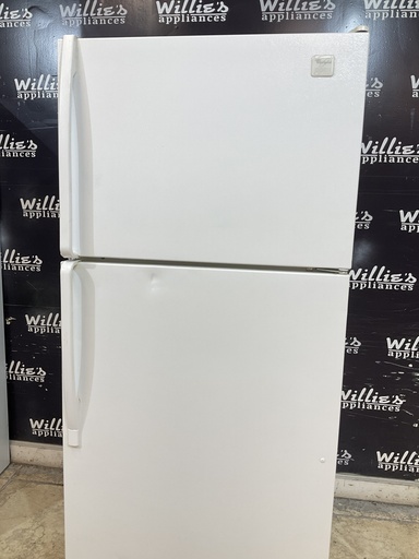 [109019] Whirlpool Refrigerator Top and Bottom 30x66 (white) 