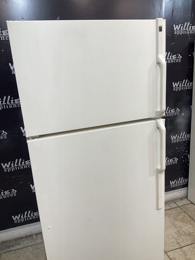 [109018] Hotpoint Refrigerator Top and Bottom 28x64 1/2” (Bisque) 
