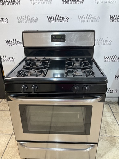[109029] Frigidaire Natural Gas Stove 30inches (Stainless Steel) 