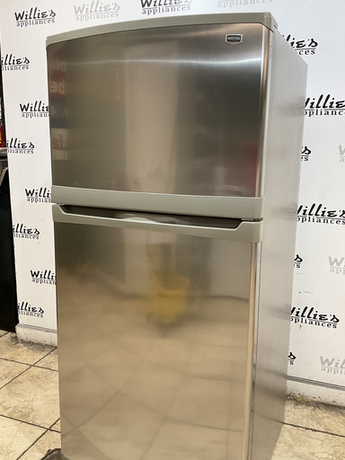 [109035] Maytag Refrigerator Top and Bottom 30x66 (Stainless Steel) 