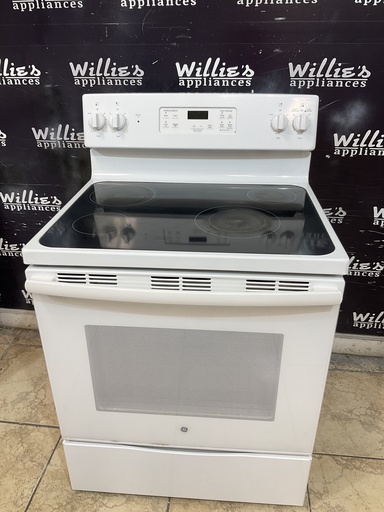 [109045] Ge Electric Stove 30inches {no cord} (White) 