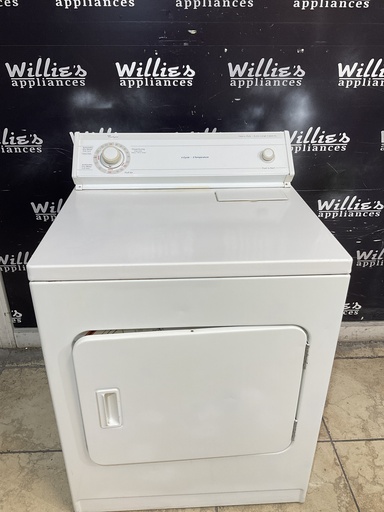[109069] Whirlpool Electric Dryer 220volts (30 AMP) 29inches {no cord} (White) 