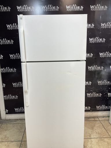 [109085] Ge Refrigerator Top and Bottom 28x67 (White) 