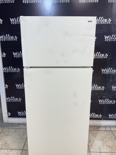 [109057] Hotpoint Refrigerator Top and Bottom 28x64 1/2” (Bisque) 