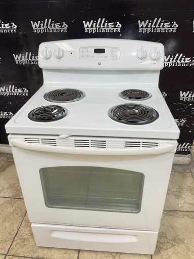 [109114] Ge  Electric Stove 30inches {no cord} 