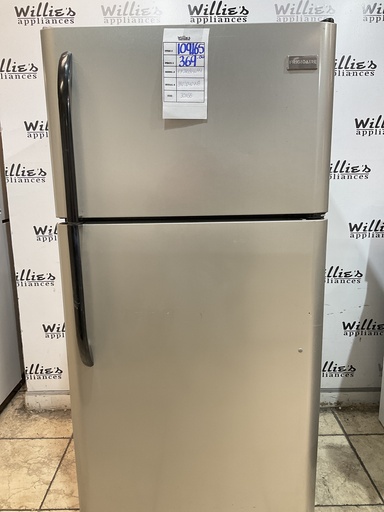 [109165] Frigidaire Refrigerator Top and Bottom 30x66 (Stainless Steel) 