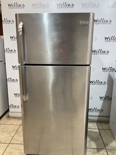 [109173] Frigidaire Refrigerator Top and Bottom 30x65 1/2” (Stainless Steel) 