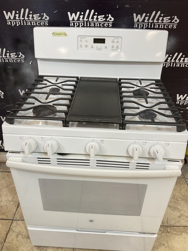 [109183] Ge Gas Propane Stove 30inches (White) 