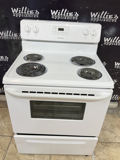 [109195] Frigidaire Electric Stove 30inches {no cord} (white) 